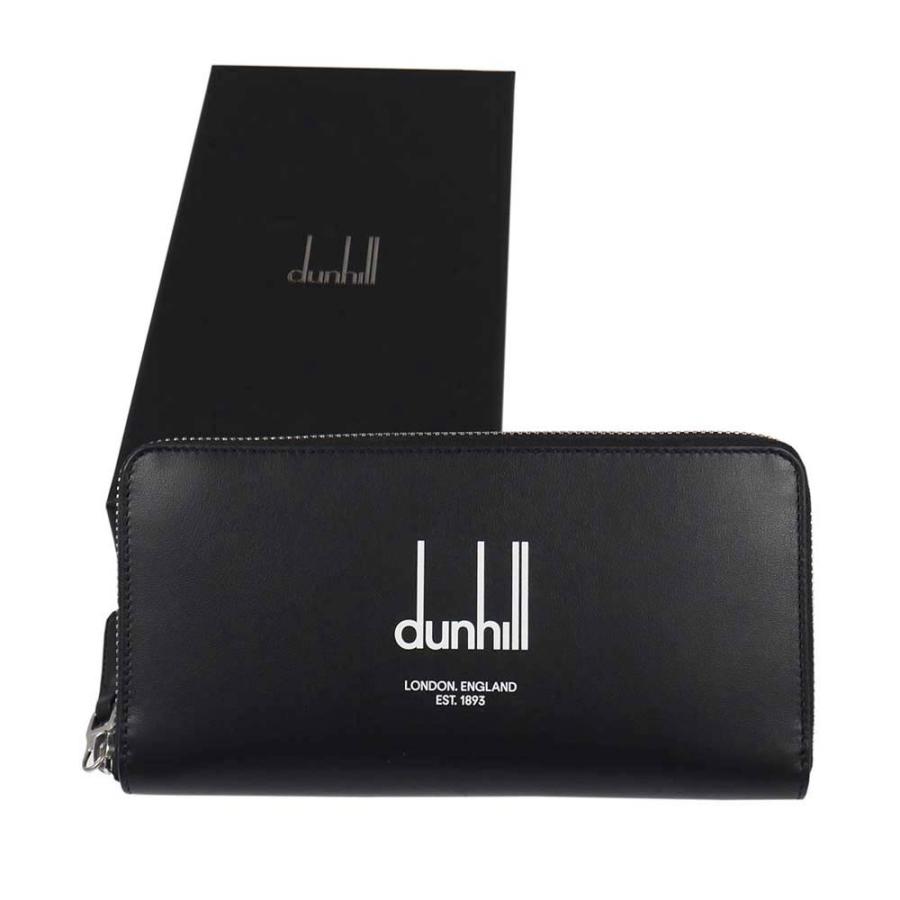 dunhill ダンヒル LEGACY ラウンドファスナー 長財布 小銭入れ有り  