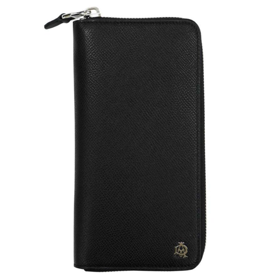 dunhill ダンヒル 長財布 メンズ ラウンドファスナー 小銭入れ