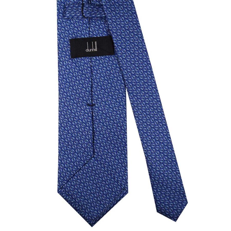 新品 ダンヒル dunhill ネクタイ ロック ブルー ダンヒル dunhill