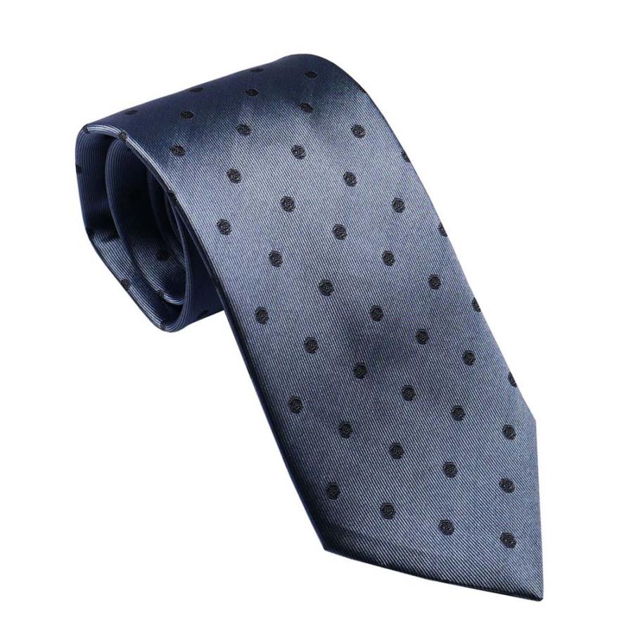 dunhill（ダンヒル） ネクタイ ライトブルー DU21RPTW1D2427R ドット柄