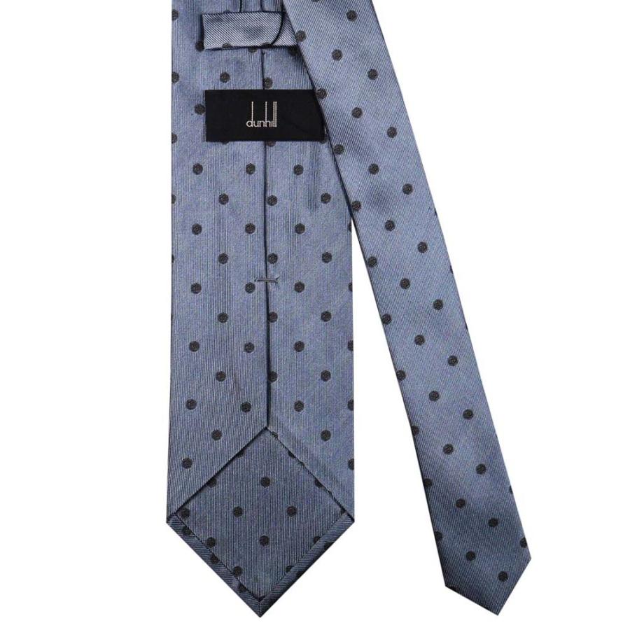 dunhill（ダンヒル） ネクタイ ライトブルー DU21RPTW1D2427R ドット柄