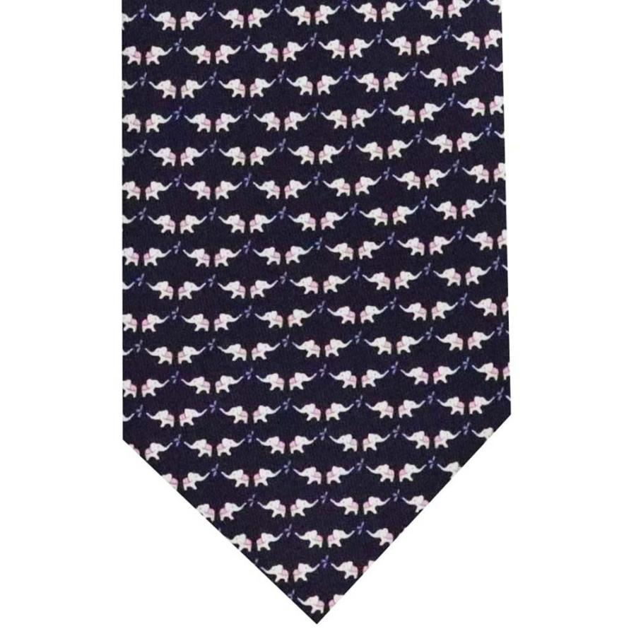 FERRAGAMO Ferragamo フェラガモ ネクタイ 722116 ネイビー系 FERRAGAMO Ferragamo フェラガモ ネクタイ 722116 ネイビー系