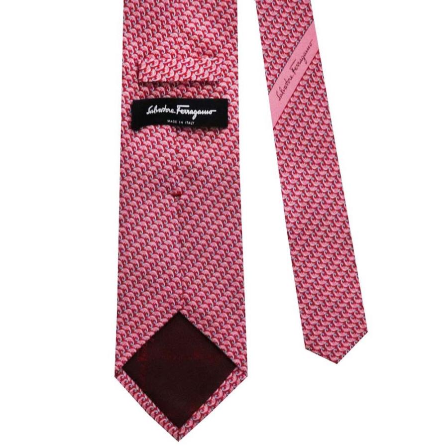 サルヴァトーレフェラガモ　ネクタイ FERRAGAMO（フェラガモ） ネクタイ 722381 レッド系 サルヴァトーレ