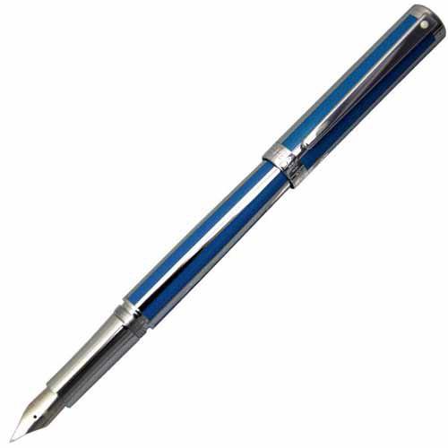 シェーファー インテンシティ スカイ ブルー ストライプ 万年筆 its9231pn (コ)