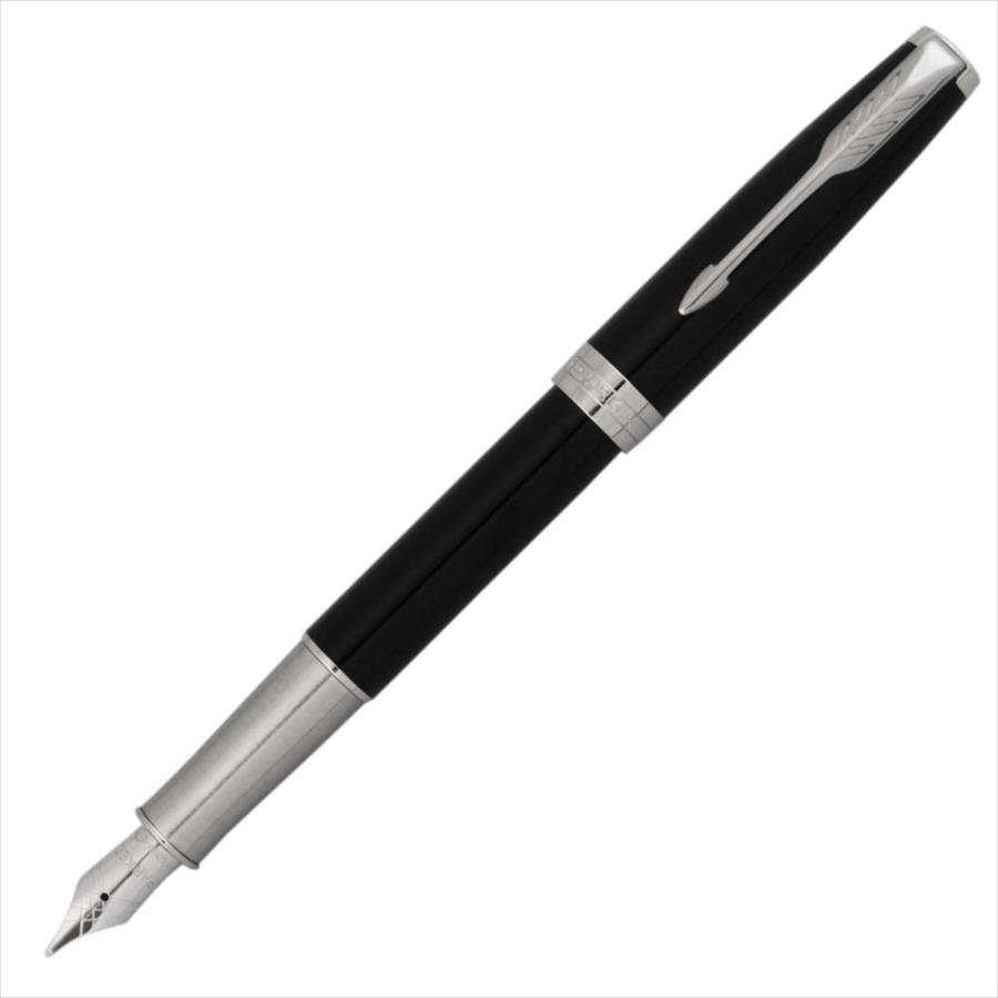 PARKER（パーカー） ソネット ラック ブラック CT 万年筆 ペン先 F