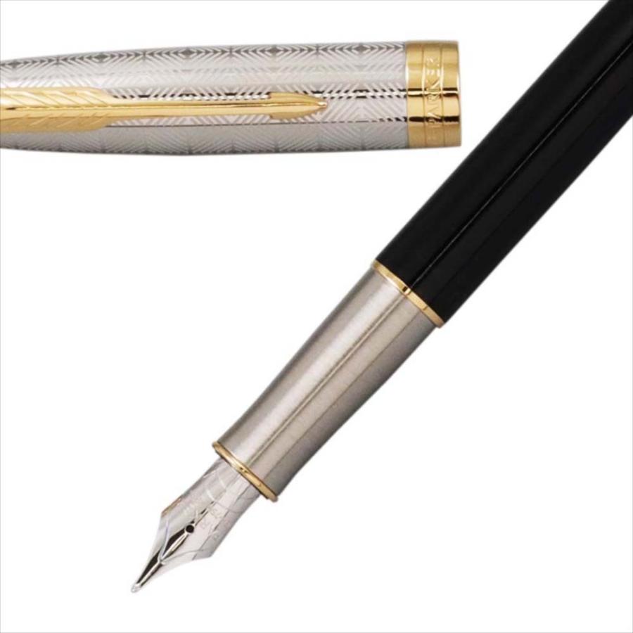 PARKER（パーカー） ソネット プレミアム メタル＆ブラック GT 万年筆