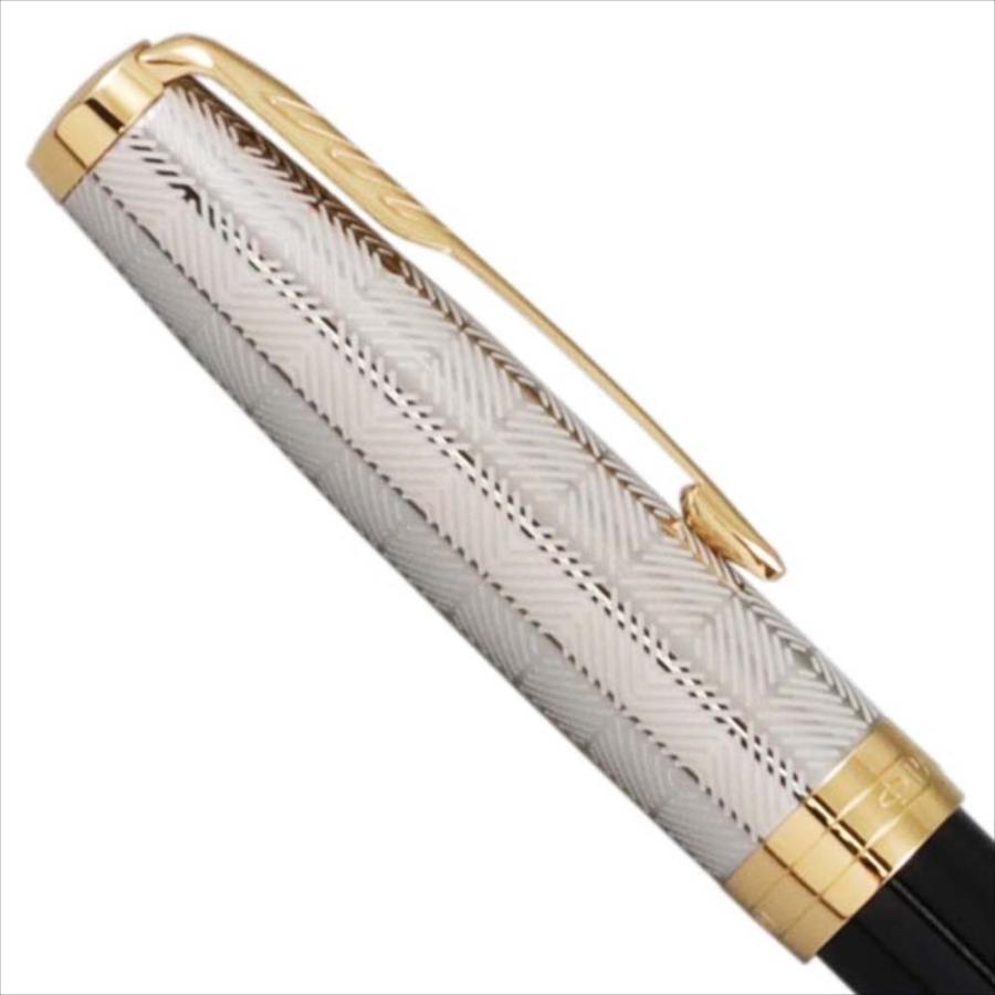 PARKER（パーカー） ソネット プレミアム メタル＆ブラック GT 万年筆