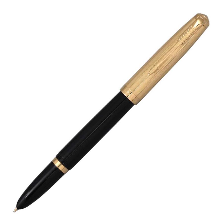 新品未使用品 パーカー 51 プレミアム ブラックGT 万年筆 F 現行品 PARKER（パーカー） 51 プレミアム ブラック GT 万年筆 F(細字