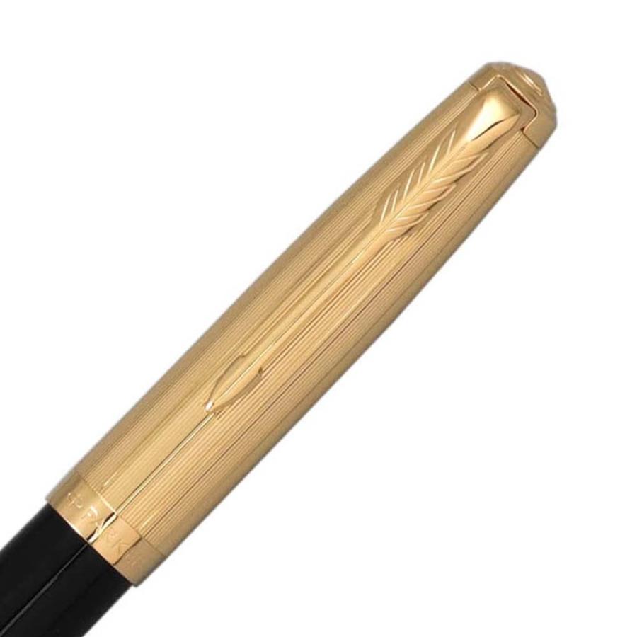PARKER パーカー 万年筆 51 プレミアム ブラックGT 18k 新品)PARKER パーカー 万年筆 パーカー51 プレミアム ブラックGT