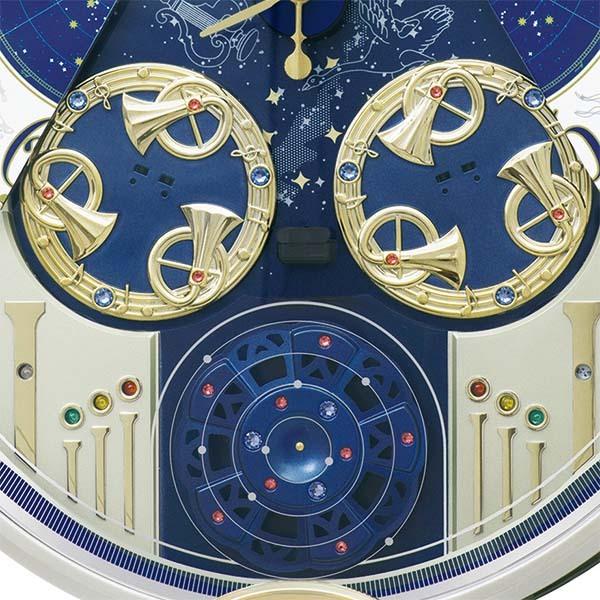 SEIKO（セイコー） クロック からくり 電波 壁掛け時計 RE582G 12星座
