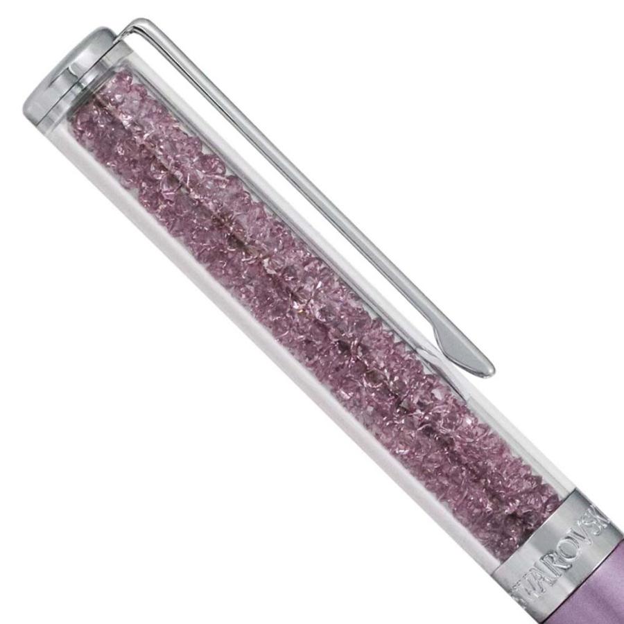 SWAROVSKI スワロフスキー ボールペン 5224388 Crystalline パープル 高級 ブランド レディース 女性用 おしゃれ ...