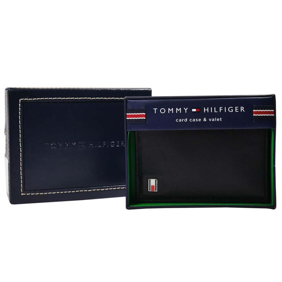 TOMMY HILFIGER トミーヒルフィガー OXFORD カードケース 20X011 BK