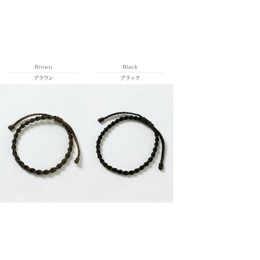 ROCOCO（ロココ） phaduA（パ・ドゥア） アンクレット ワックスコード