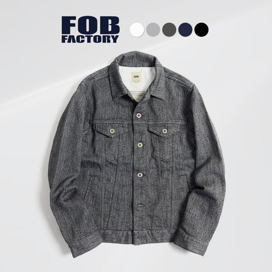 FOB FACTORY (FOBファクトリー) F2288 リラックスデニム 3rd FOB FACTORY (FOBファクトリー) F2288 リラックスデニム 3rd