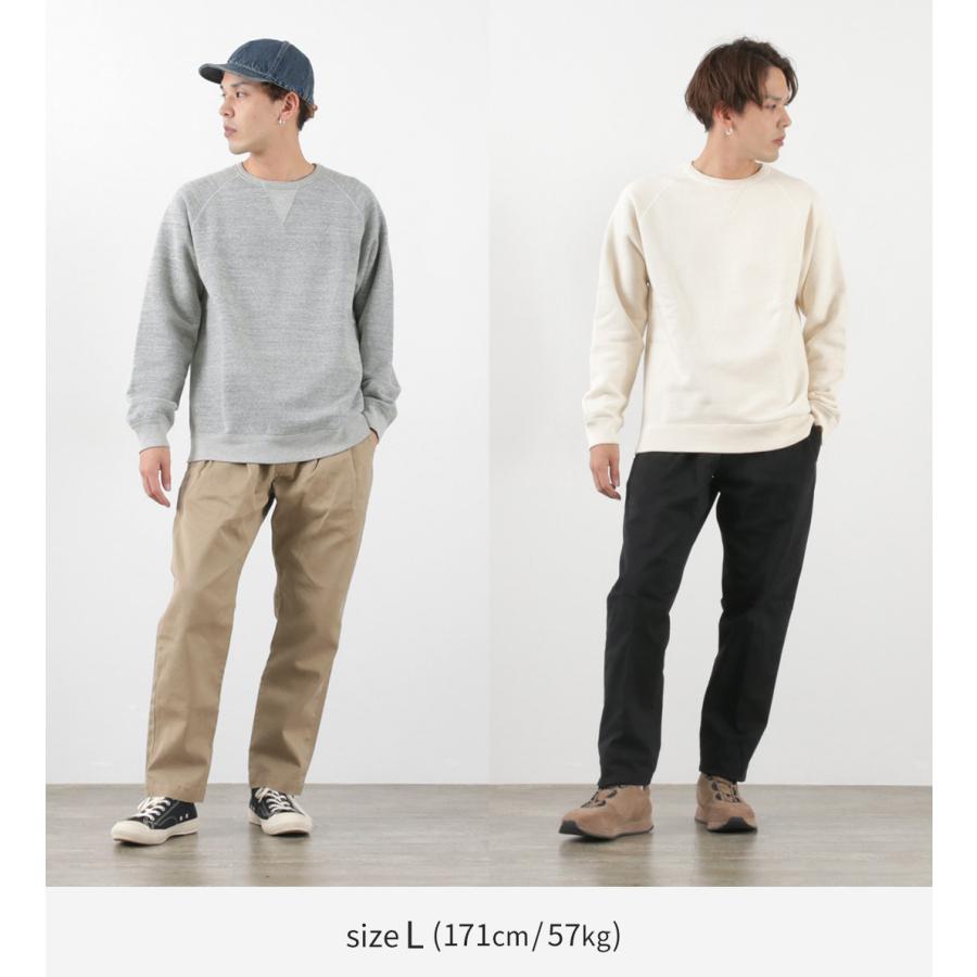 BARNS OUTFITTERS BARNS（バーンズ） カラー別注 吊り編み 裏毛