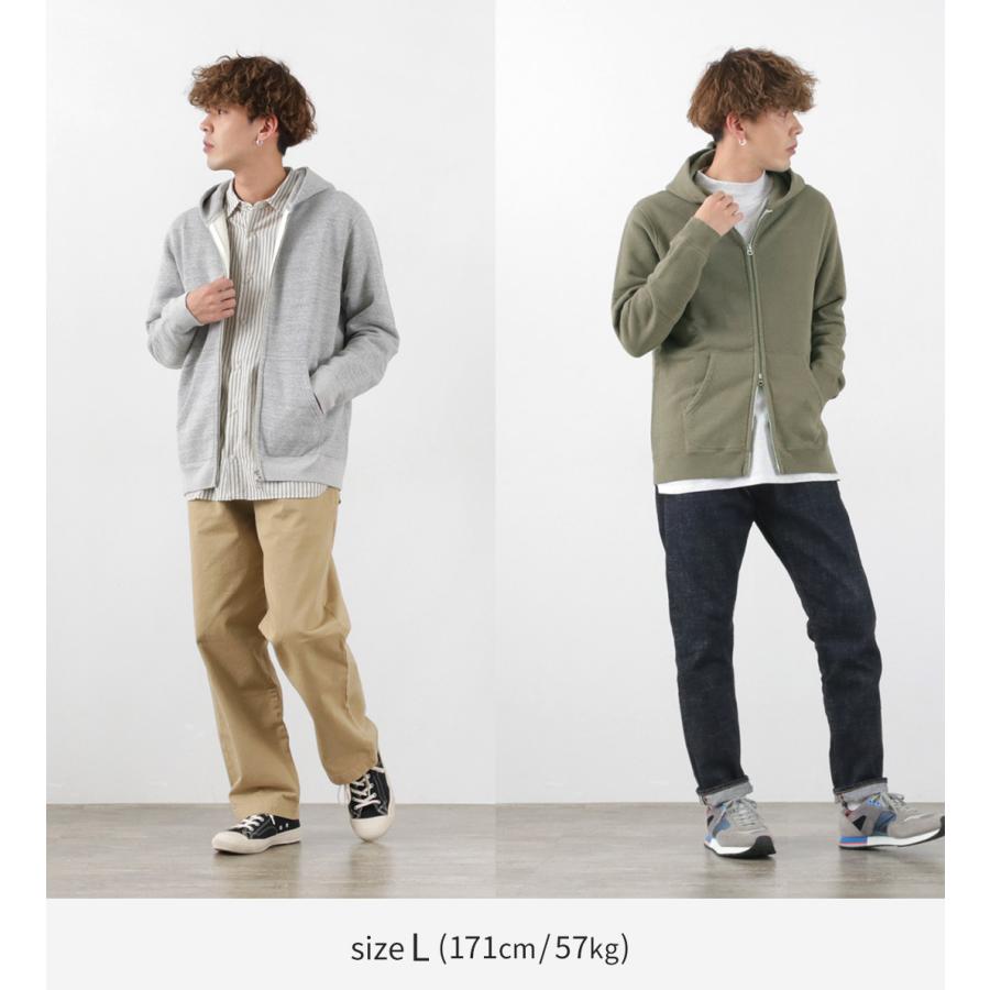 BARNS OUTFITTERS BARNS（バーンズ） カラー別注 吊り編み 裏毛