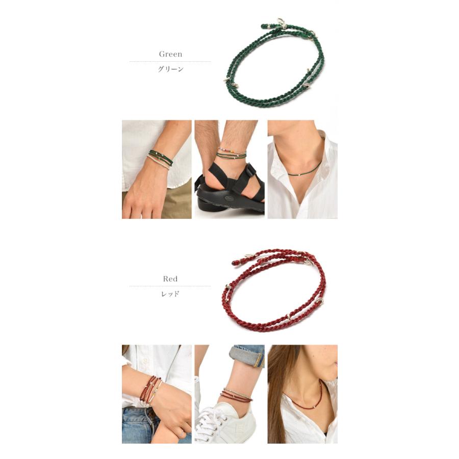 phaduA (パ・ドゥア） ワックスコード カレンシルバー ネックレス / アンクレット / ブレスレット / 3way | ROCOCO | 22