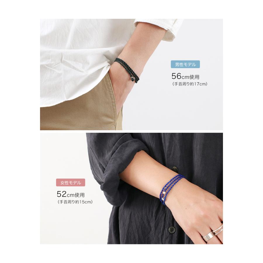 phaduA (パ・ドゥア） ワックスコード カレンシルバー ネックレス / アンクレット / ブレスレット / 3way | ROCOCO | 11