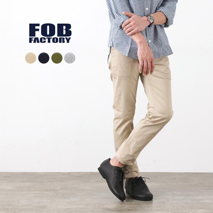 FOB FACTORY FACTORY(FOBファクトリー) F0387 チノトラウザー FOB FACTORY FACTORY(FOBファクトリー) F0387 チノトラウザー