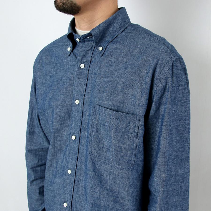 ROCOCO（ロココ） セルヴィッチ シャンブレーボタンダウンシャツ