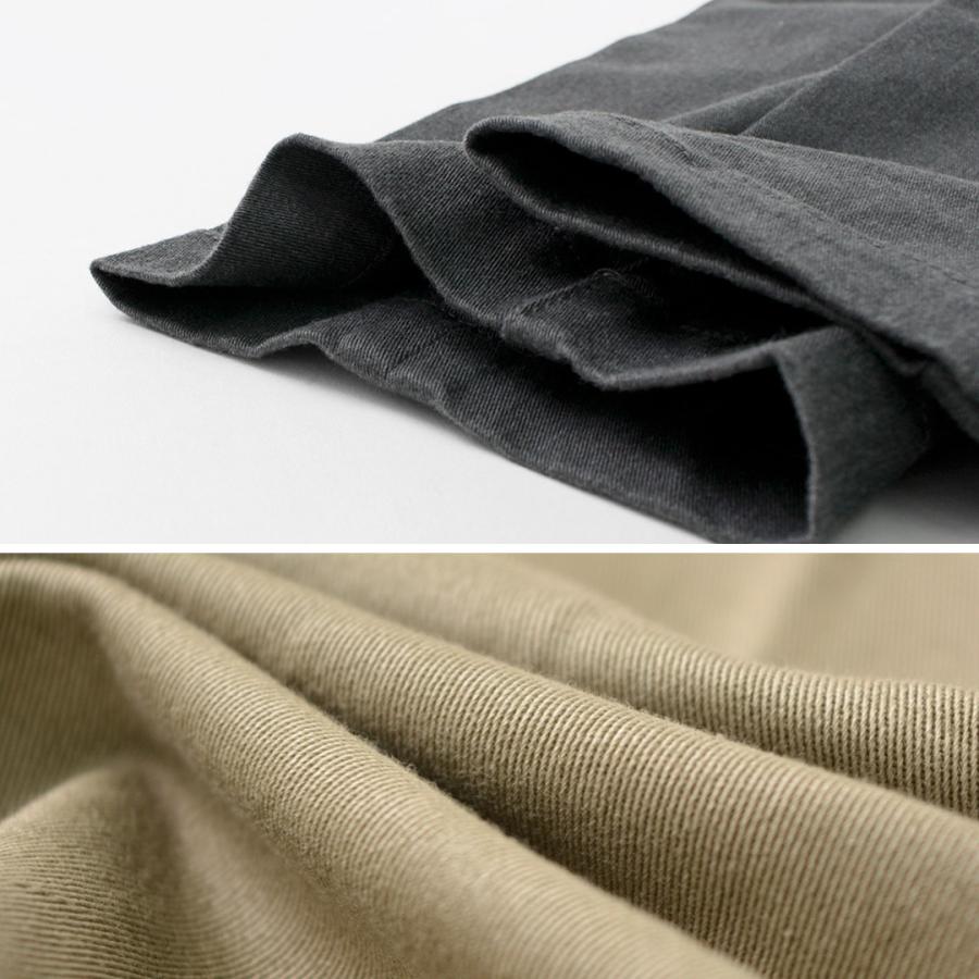 Blue refabric（ブルーリファブリック） スリムテーパード フレンチワーク チノトラウザー 日本製 / メンズ チノパンの画像