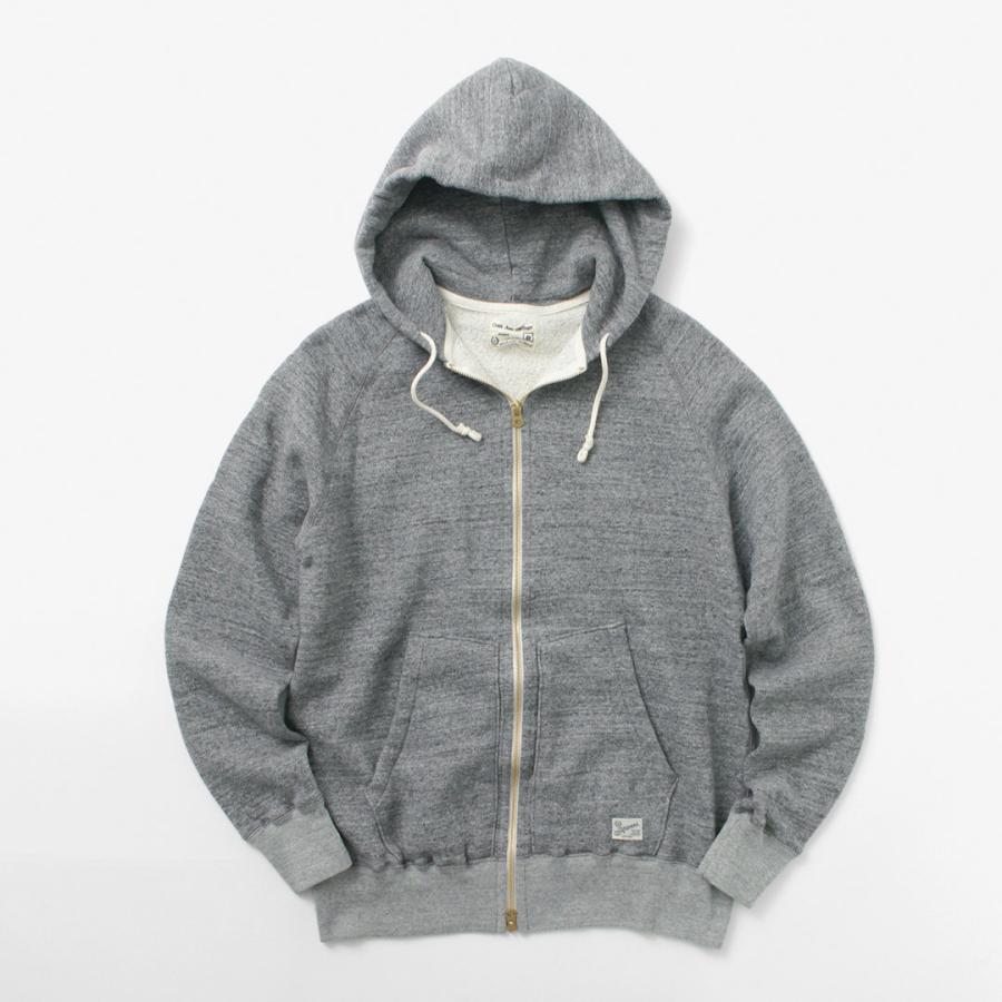 19800円 美品 Kepani ケパニ GREY ジップアップパーカー Kepani（ケパニ） マンハッタン 2 フルジップパーカー / メンズ
