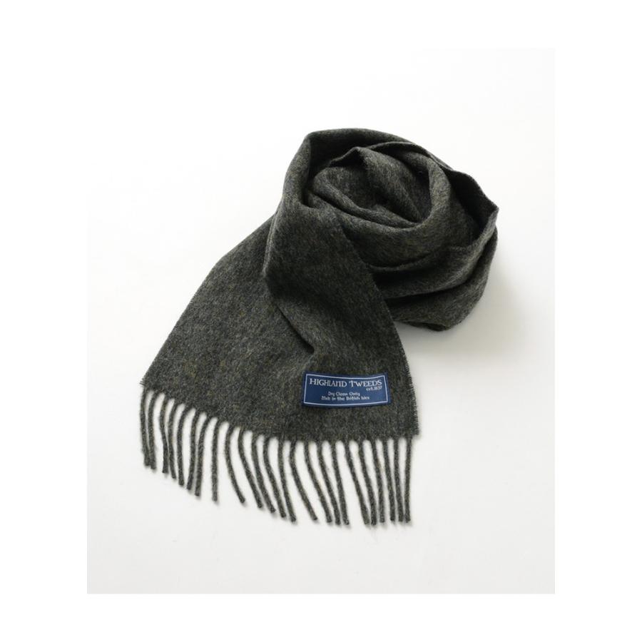 HIGHLAND TWEEDS（ハイランドツイード） ラムウール マフラー / メンズ
