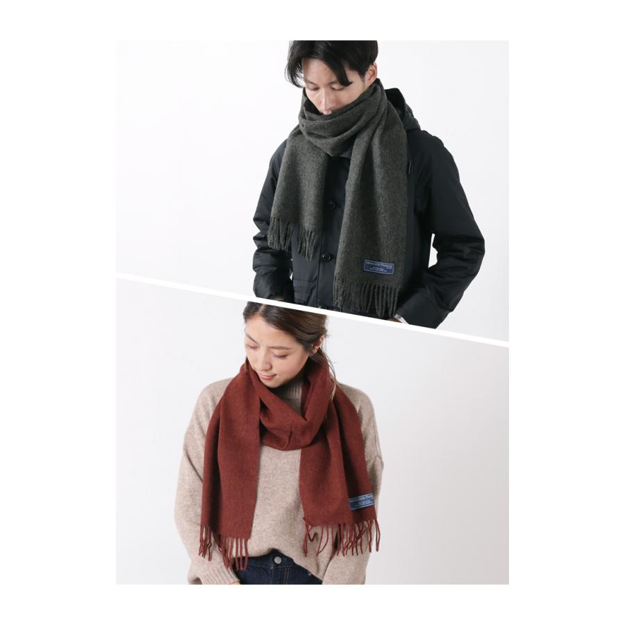 HIGHLAND TWEEDS（ハイランドツイード） ラムウール マフラー / メンズ