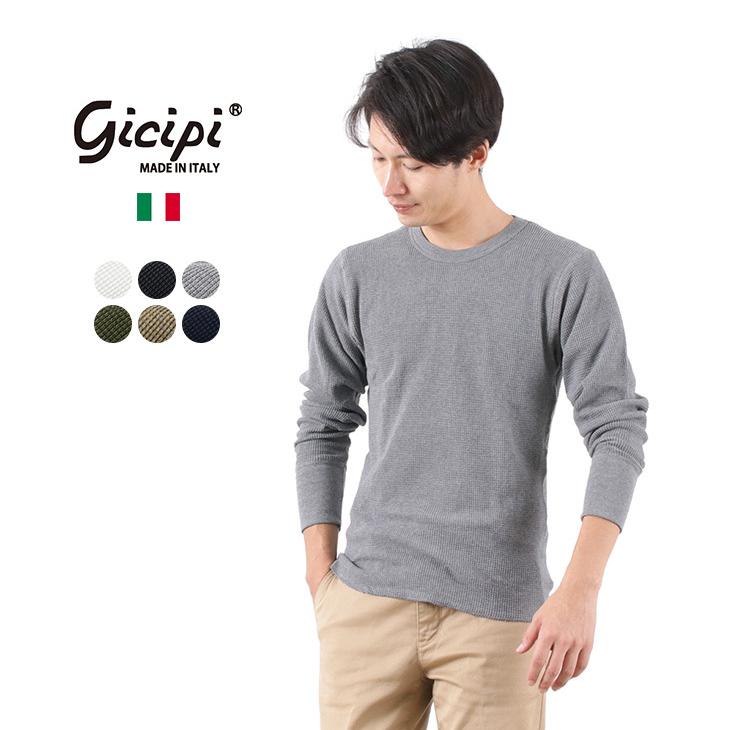 Gicipi ジチピ ワッフルサーマル ミディアムウェイト ロングスリーブ Tシャツ 無地 ボーダー 長袖 メンズ Rococo メンズ ファッション 通販 Paypayモール