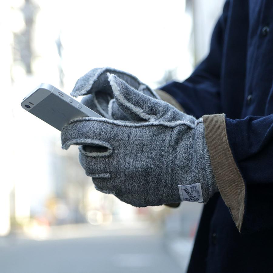 KEPANI（ケパニ） ラフィー裏起毛 スウェット グローブ / 手袋 スマホ対応刺繍 サワロ-2 メンズ レディース 日本製 | Kepani | 07