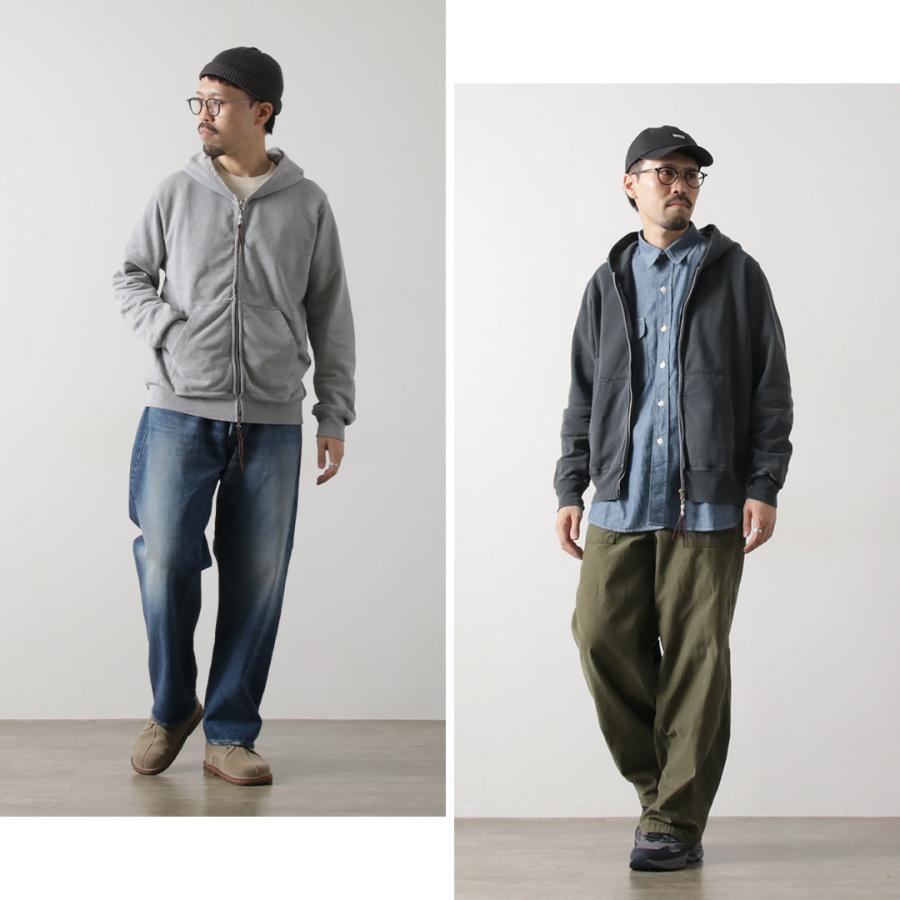 REMI RELIEF RELIEF(レミレリーフ) SP加工 裏毛 ZIPパーカー REMI RELIEF RELIEF(レミレリーフ) SP加工 裏毛 ZIPパーカー