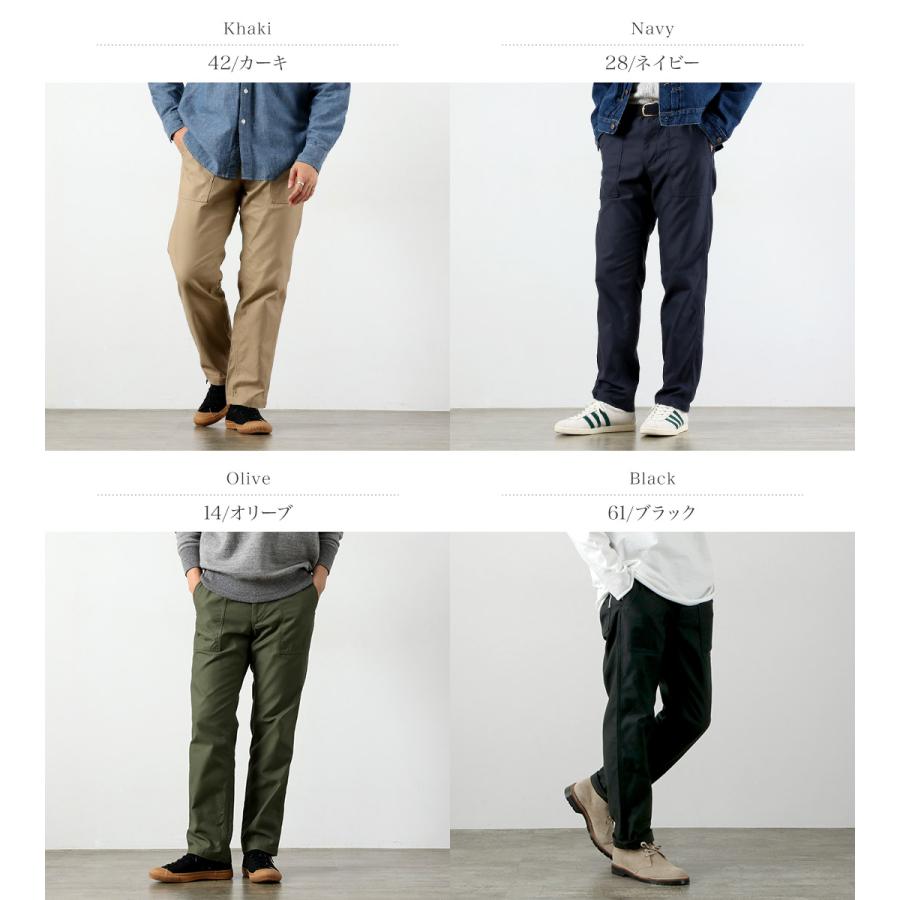 未使用 FOB FACTORY F0431 BAKER PANTS 1/S 白 FOB FACTORY 