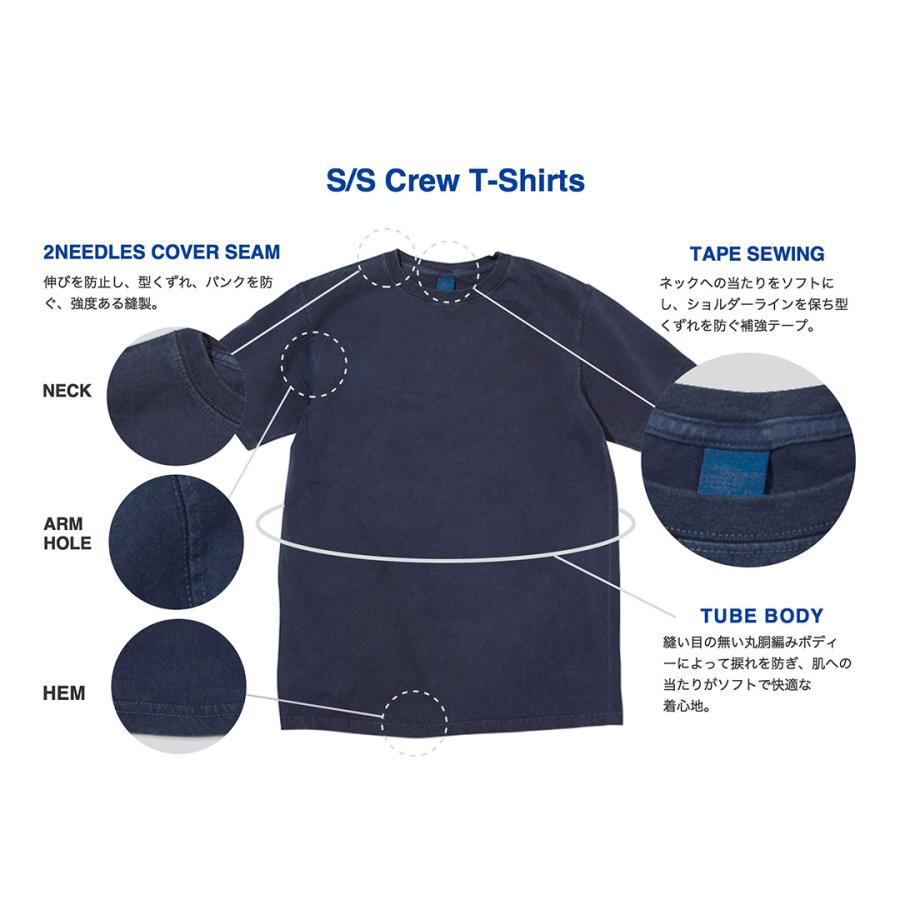 GOOD ON（グッドオン） カラー別注 ショートスリーブ クルーネック T