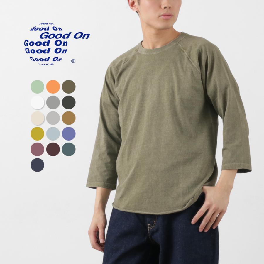 GOOD ON ON(グッドオン) カラー別注 ベースボール Tシャツ GOOD ON ON(グッドオン) カラー別注 ベースボール Tシャツ