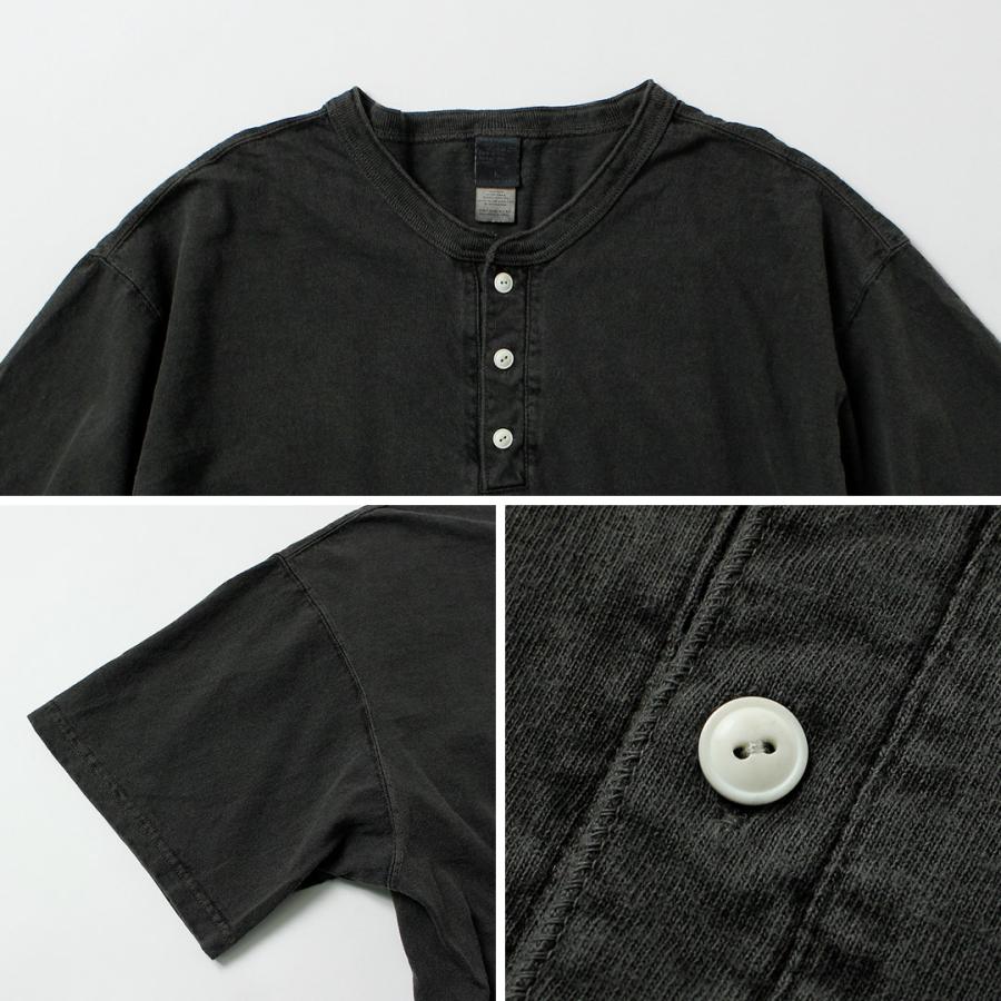 GOOD ON（グッドオン） カラー別注 ショートスリーブ ヘンリーネック T