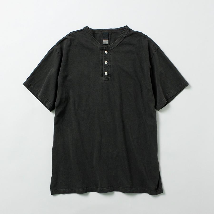 GOOD ON（グッドオン） カラー別注 ショートスリーブ ヘンリーネック T