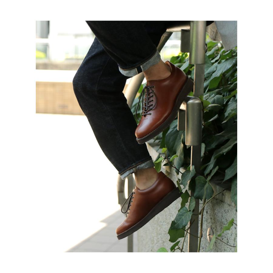 25【新品未使用】 RE.ACT（リアクト） マウンテンブーツ ロウ / ショート / レザーブーツ レザーシューズ / ビブラムソール / オイルレザー / メンズ 【2026451025】(11935円)