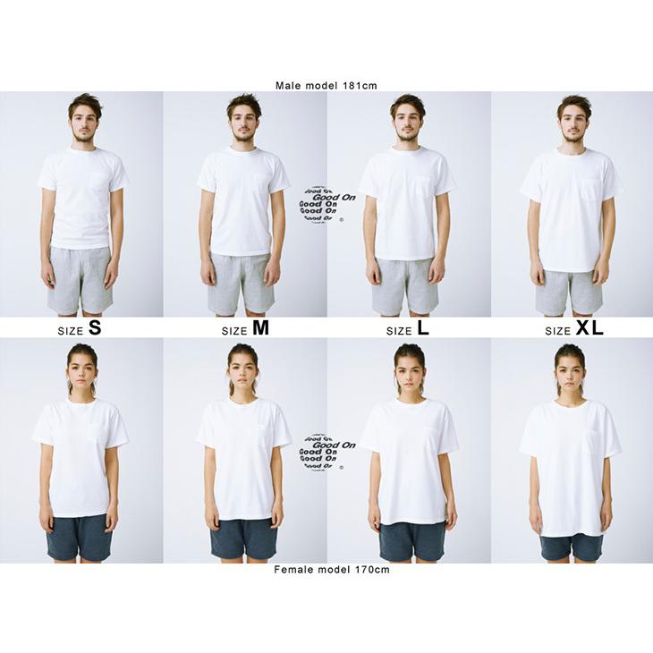 Good on Tシャツ 5枚セット 全てMサイズ GOOD ON（グッドオン） ショートスリーブ Vネック ポケットTシャツ