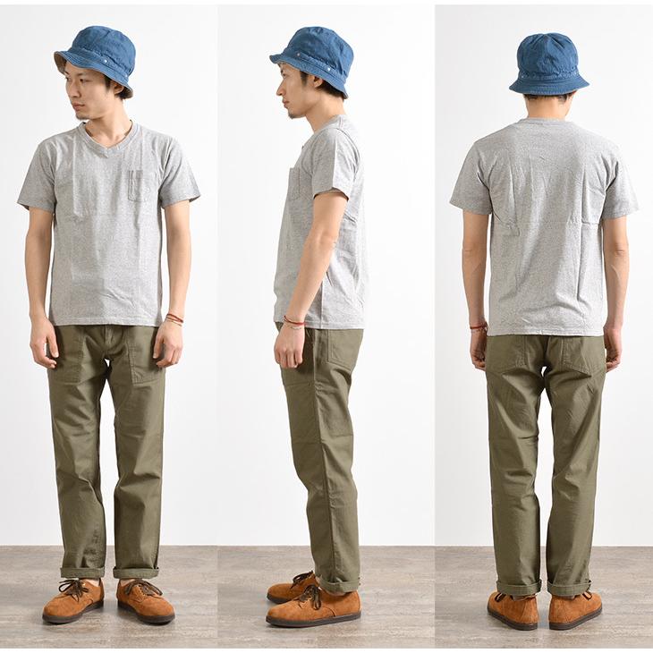 GOOD ON（グッドオン） ショートスリーブ Vネック ポケットTシャツ