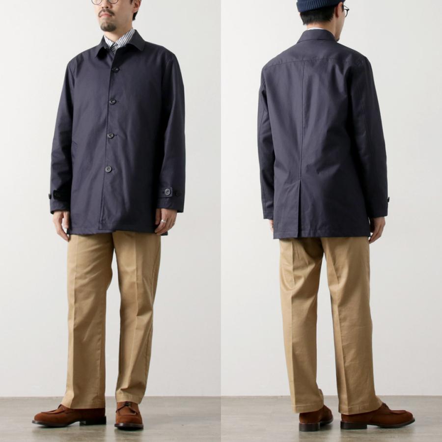 VENTILE ステンカラーコート ネイビー VENTILE ステンカラーコート ネイビー VENTILE ステンカラー