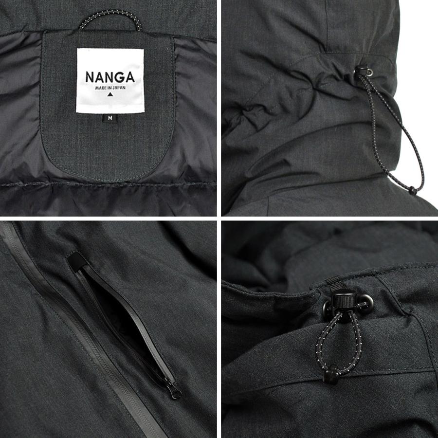 NANGA（ナンガ） 別注 HINOC ヒノック リム フード ダウンジャケット 2025年モデル / 難燃生地 リサイクルダウン 日本製 ダウンコート | NANGA | 17