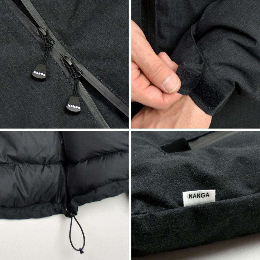 NANGA（ナンガ） 別注 HINOC ヒノック リム フード ダウンジャケット 2025年モデル / 難燃生地 リサイクルダウン 日本製 ダウンコート | NANGA | 18