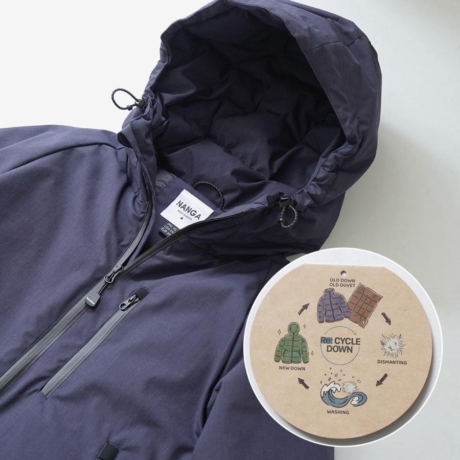 NANGA（ナンガ） 別注 HINOC ヒノック リム フード ダウンジャケット