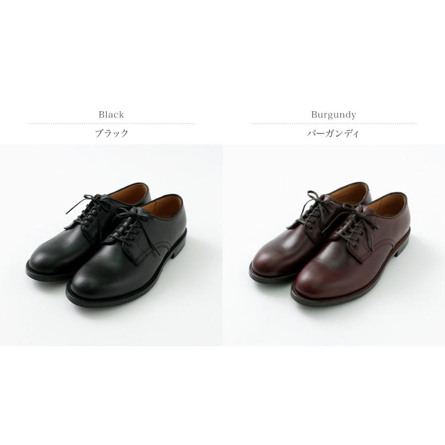 ウィールローブ　モカ　プレーントゥ　24.5 ホーウィン　クロムエクセル ウィールローブ モカ プレーントゥ 24.5 ホーウィン クロム