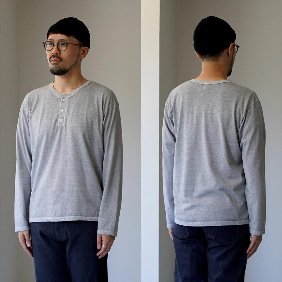 GOOD ON（グッドオン） カラー別注 ロングスリーブ ヘンリーネック T