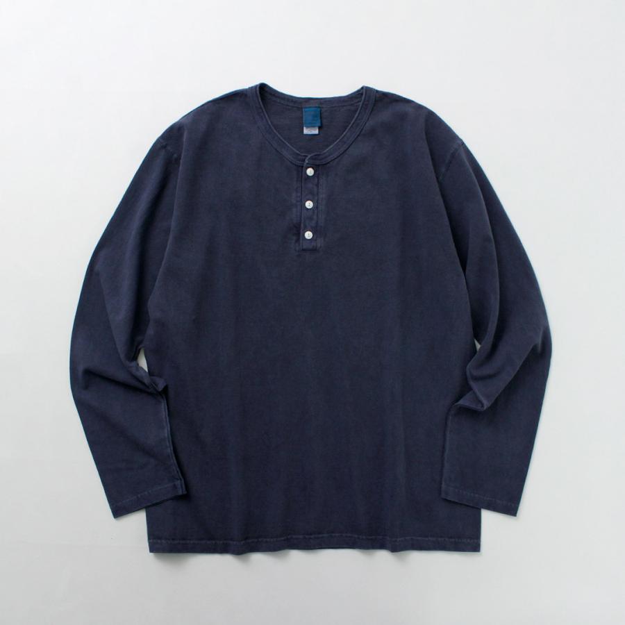 GOOD ON ON（グッドオン） カラー別注 ロングスリーブ ヘンリー