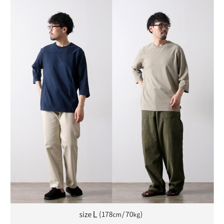 GOHEMP（ゴーヘンプ） ベーシック フットボール Tシャツ / トップス