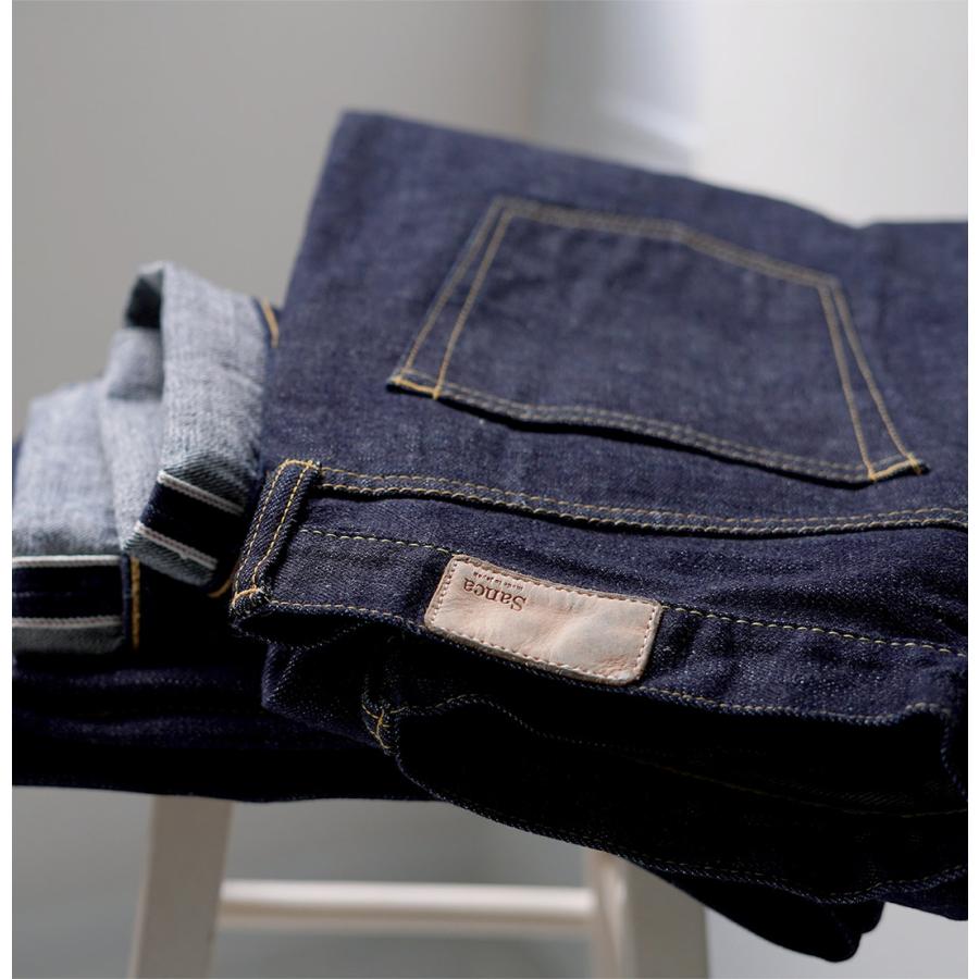 Sanca（サンカ） 15.5オンス デニムテーパード 5Pパンツ