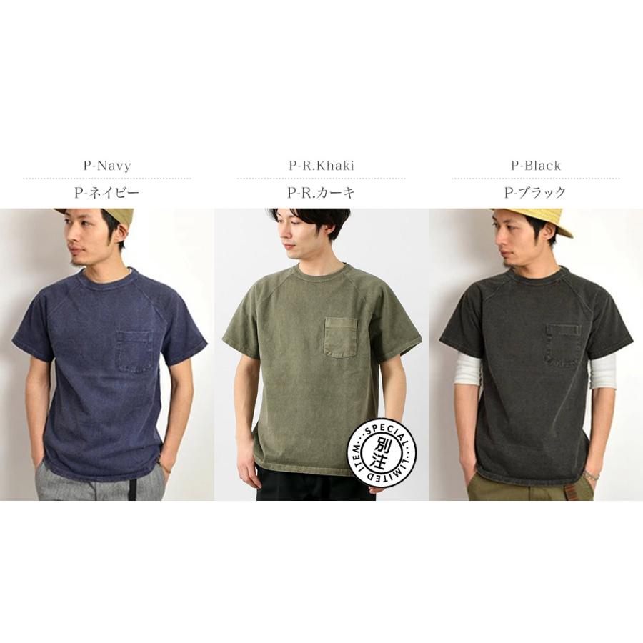 未使用グッドオンヘビージャージーショートスリーブラグランポケットＴシャツXL GOOD ON（グッドオン） カラー別注 ラグランヘビー ポケット T