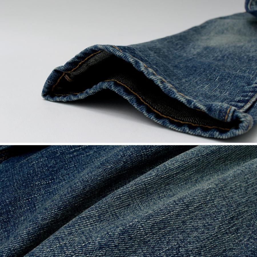 Sanca テーパード ユーズドデニム 赤耳 ボタンフライ 日本製 Sanca テーパード ユーズドデニム 赤耳 ボタンフライ 日本製 Sanca